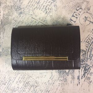 Vintage Buffalo Calf leather key holder case NWOT